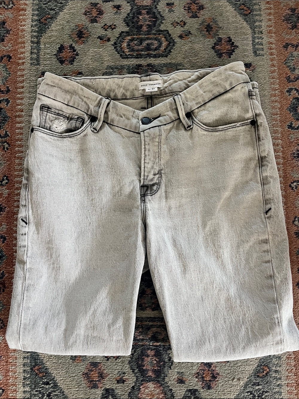 Good American Gray Jeans